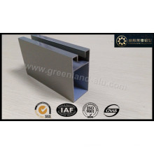 Aluminum Profile for Sliding Winow Frame Anodized Matt Silver